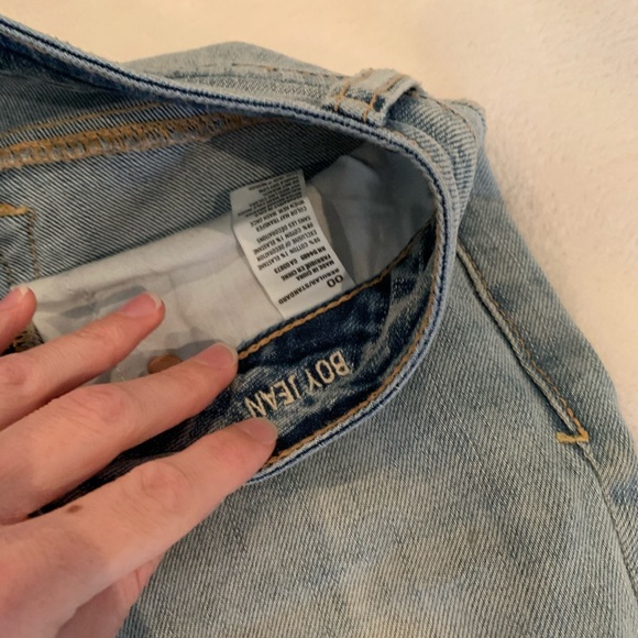 American Eagle Size 00 Boyfriend Ankle Jean - Picture 4 of 4